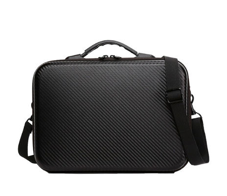 Hộp đựng EVA đen cứng bền 29 * 21 * 11cm với dây đeo vai