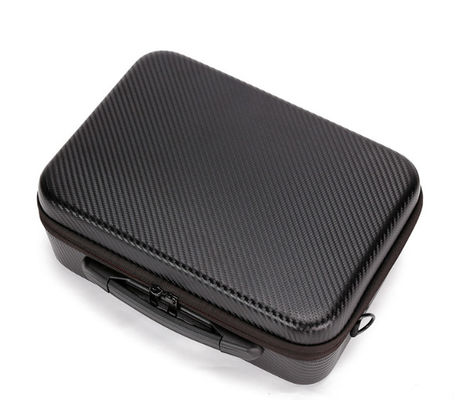 Hộp đựng EVA đen cứng bền 29 * 21 * 11cm với dây đeo vai