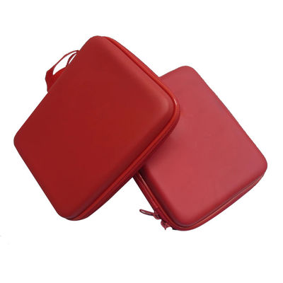 Túi tổ chức điện tử EVA màu đỏ 30X16X3cm Đóng dây kéo