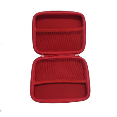 Túi tổ chức điện tử EVA màu đỏ 30X16X3cm Đóng dây kéo