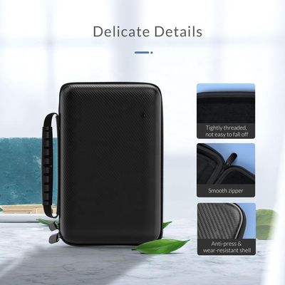 Ống nghe chống báo chí EVA Tool Case 1200D Polyester Faric Lining
