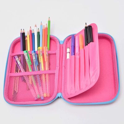 Hộp đựng bút chì bằng EVA chống nước với thiết kế kỳ lân 3D, túi co giãn và nội thất bằng bọt đúc để lưu trữ và vận chuyển
