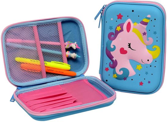 Vỏ bút chì 3D Unicorn EVA chống thấm nước Logo dập nổi màu Pantone