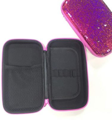 Pu Leather PVC EVA Pencil Case 1800D Polyeste Hard Case Pencil Pouch
