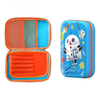 Không hoàn thành loại kết thúc Zipper hộp bút chì với tùy chỉnh 5 Nylon Zipper