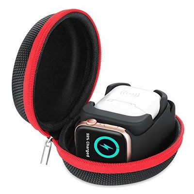 Vỏ đồng hồ EVA bằng da Pu di động bằng chứng nghiền nát cho Apple Airpods