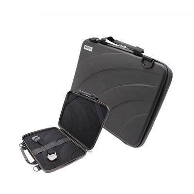 Đen PU da EVA chống sốc tay máy tính xách tay cho Macbook Air EVA màu đen PU da chống sốc EVA bảo vệ túi xách tay máy tính xách tay