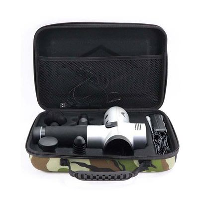 Màu ngụy trang EVA Hypervolt Xách với tay cầm Webbing EVA Massage Gun Xách chống sốc chống bụi