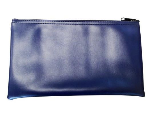 ROSH có thể tái chế PVC Pu Da Zipper Túi ngân hàng cho tiền xu