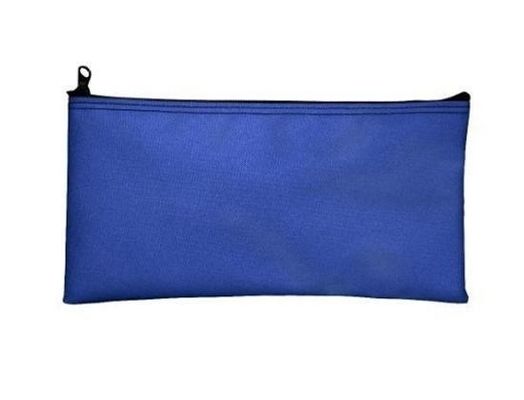ROSH có thể tái chế PVC Pu Da Zipper Túi ngân hàng cho tiền xu