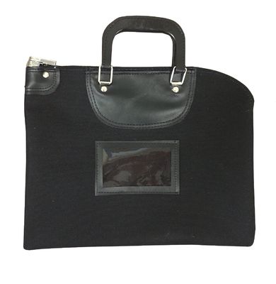 Túi ngân hàng có dây kéo vải 11X6 inch