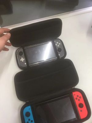 Dây kéo kim loại lót nhung kéo Hộp đựng du lịch EVA cho Switch Lite