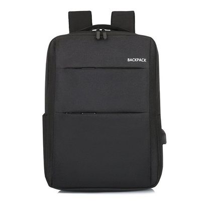 4 màu tùy chọn Balo máy tính xách tay nylon chống thấm nước với bộ sạc USB