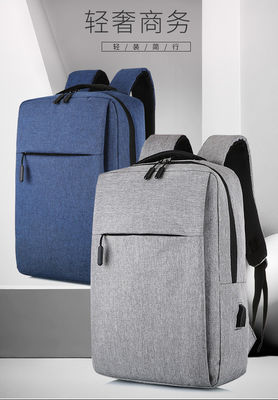 Nhà máy bán buôn ngoài trời Nylon chống nước túi xách laptop Zipper khóa túi xách laptop chống nước nylon với giao diện USB