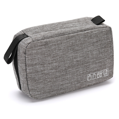 Túi đựng đồ vệ sinh bằng vải Polyester Travel 600D Túi đựng đồ trang điểm có lớp lót 210D