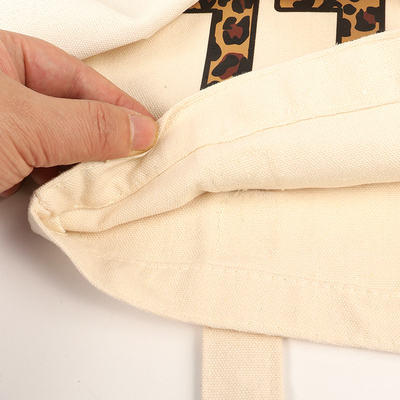 Bãi biển cotton Vải không dệt Túi mua sắm Logo tùy chỉnh