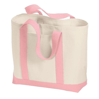Tái chế Túi vải cotton hữu cơ trơn có thể tái sử dụng tùy chỉnh được in với logo