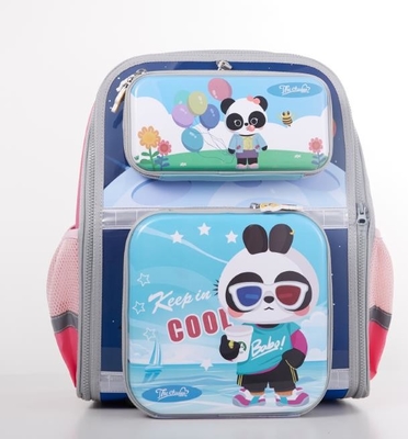 Dây kéo nhựa có thể tháo rời Dây kéo 600D Polyester Ba lô EVA Túi đi học DIY cho Chilrden